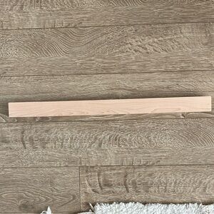 The citizenry maple wood rug hanger